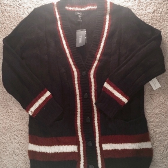 Knitted Preppy Sweater - Picture 2 of 2